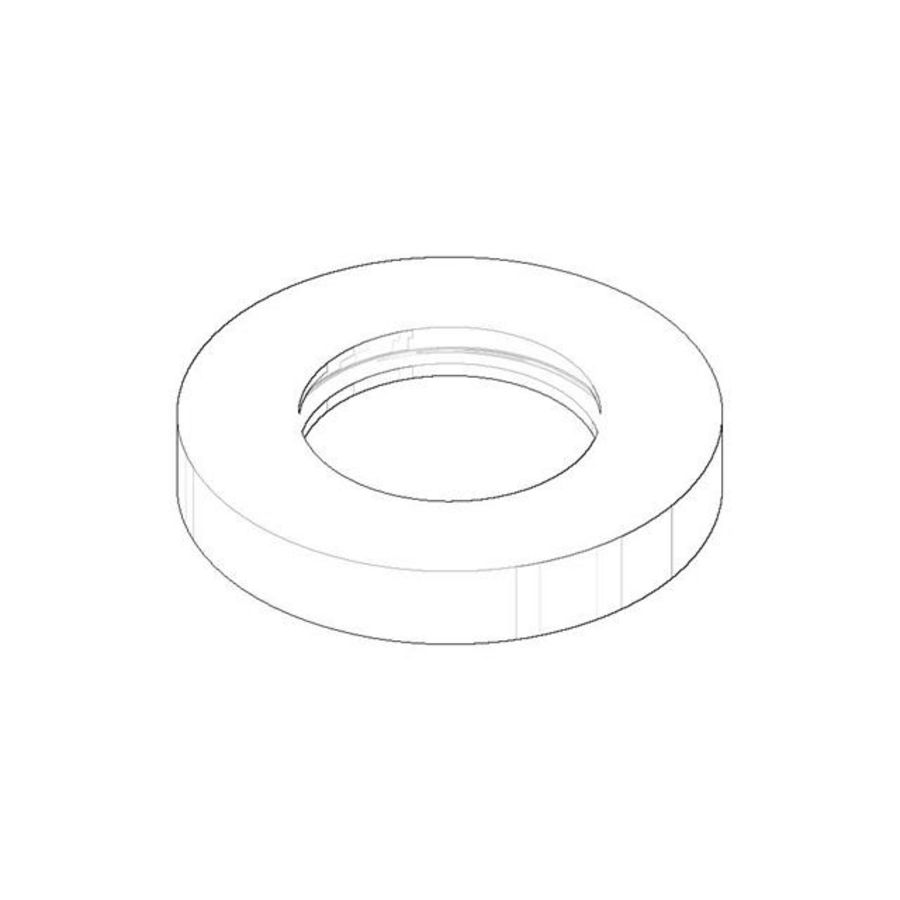 Rozet 55x30,5x9mm Platina