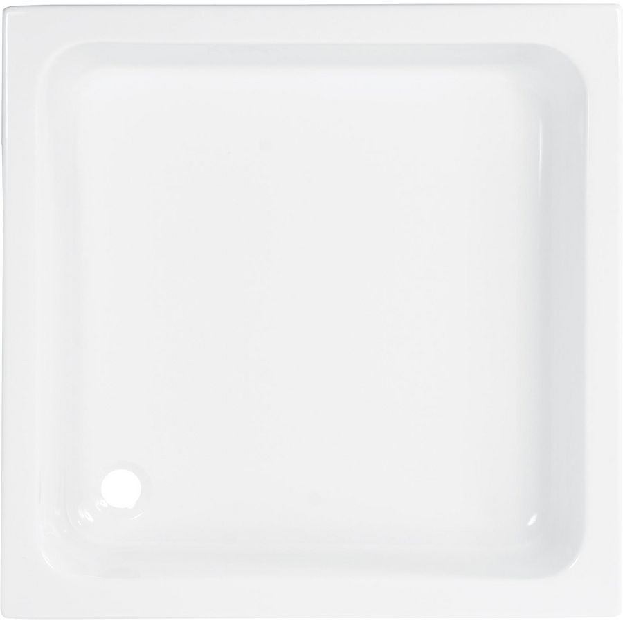 Douchebak vierkant Salamanca 80x80cm wit afvoer 52mm