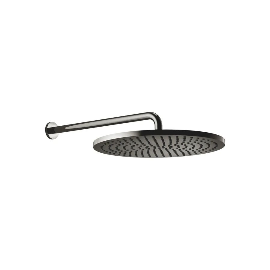 Regendouche wandbevest. FlowReduce 400mm Dark Chrome