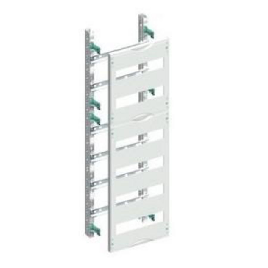 Verdelerveld DIN-rail 1 breed 6 hoog