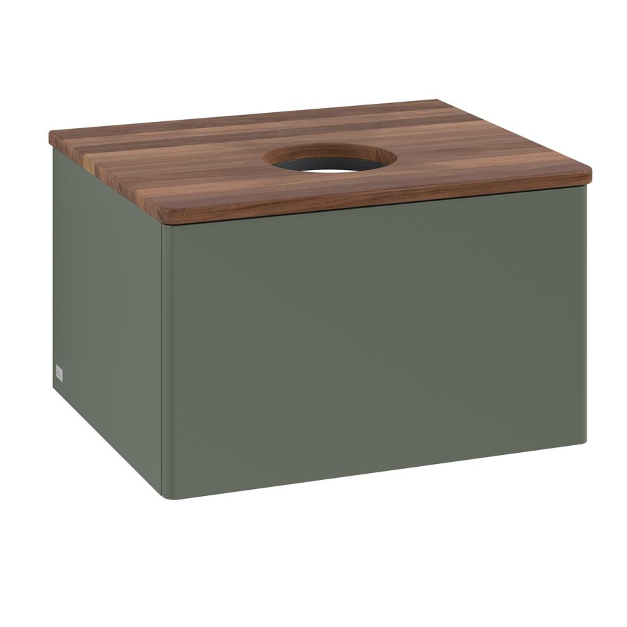 Wastafelonderkast Antao 600x360x500mm L.Green Matt Lacquer K29012HL