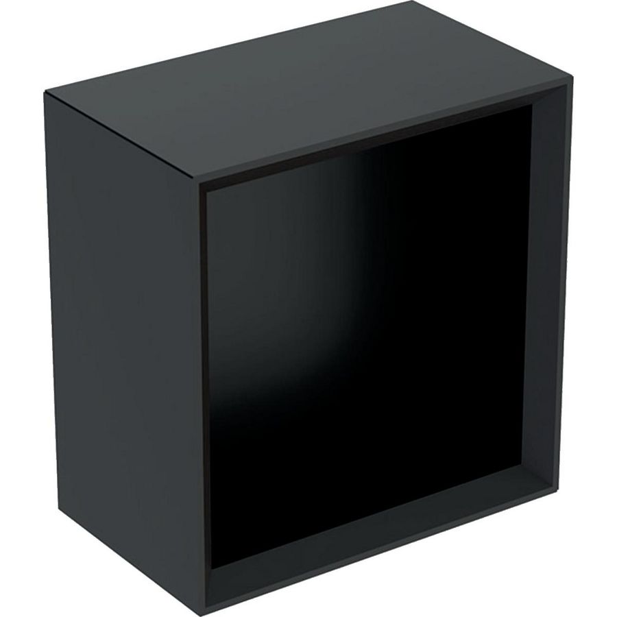 iCon wandbox vierkant 22,5x23,3cm lava mat