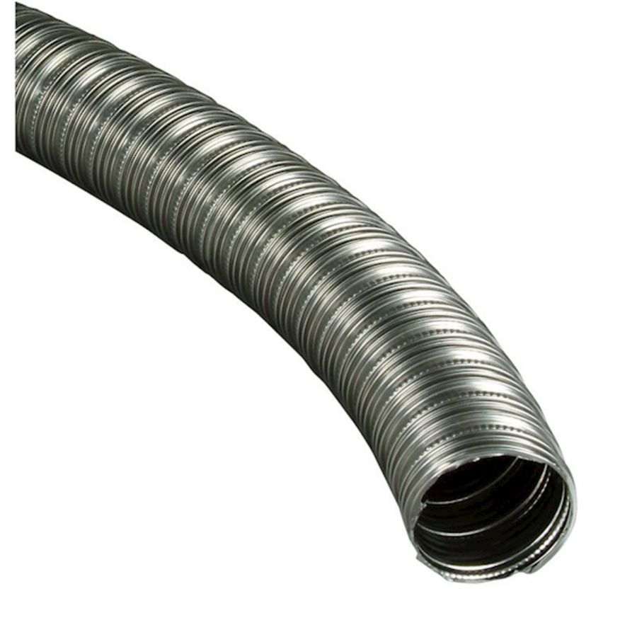 Rol a 25m.  rookgasafvoerleiding RVS flexibel INOX DL Ø50mm gastec QA
