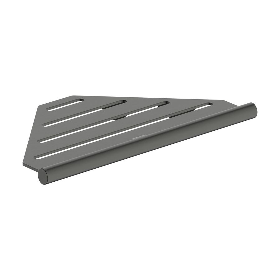 AddStoris S zeepkorf Brushed Black Chrome