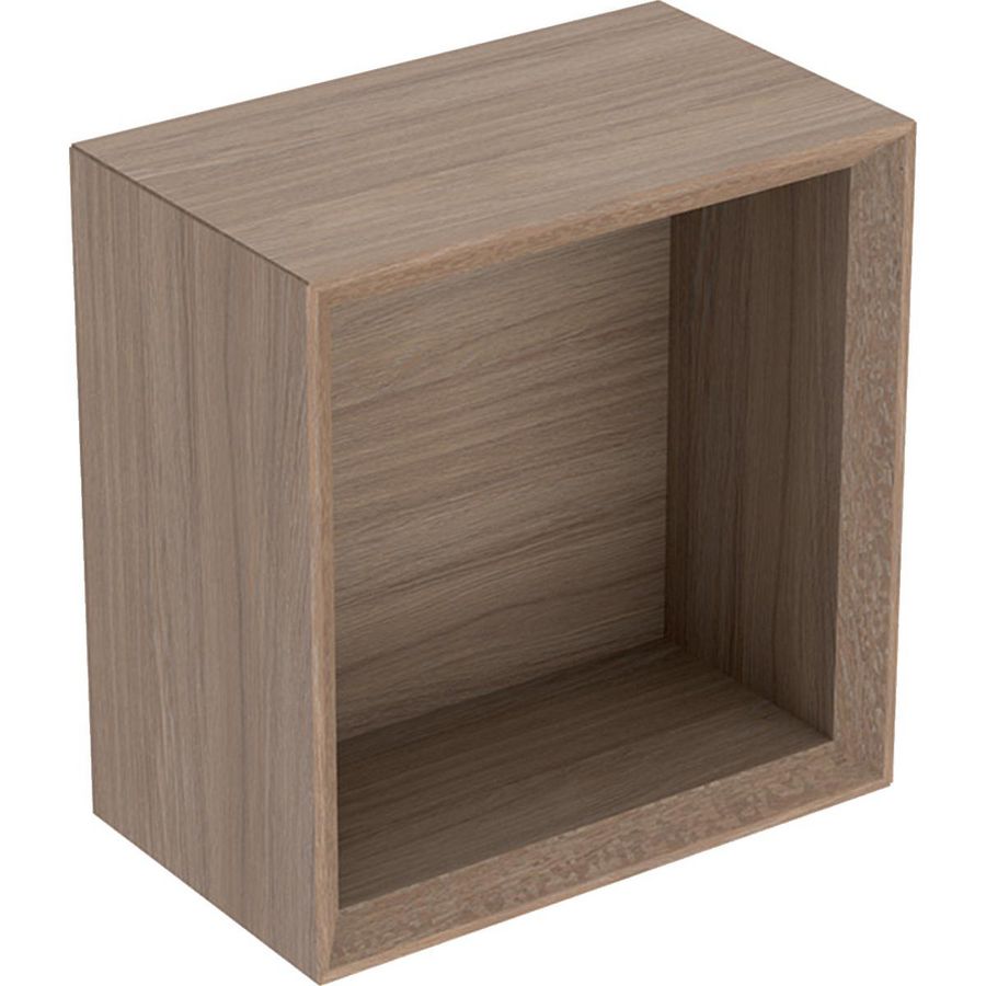 iCon wandbox vierkant 22,5x23,3cm eiken