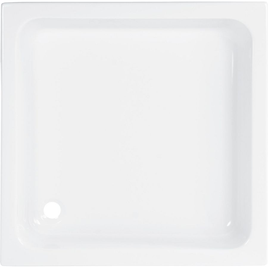 Douchebak vierkant Salamanca 90x90cm wit afvoer 52mm
