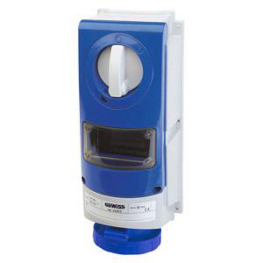 VERTICAAL BEVESTIGDE VERGRENDELDE CONTACTDOOS-ZONDER BODEM