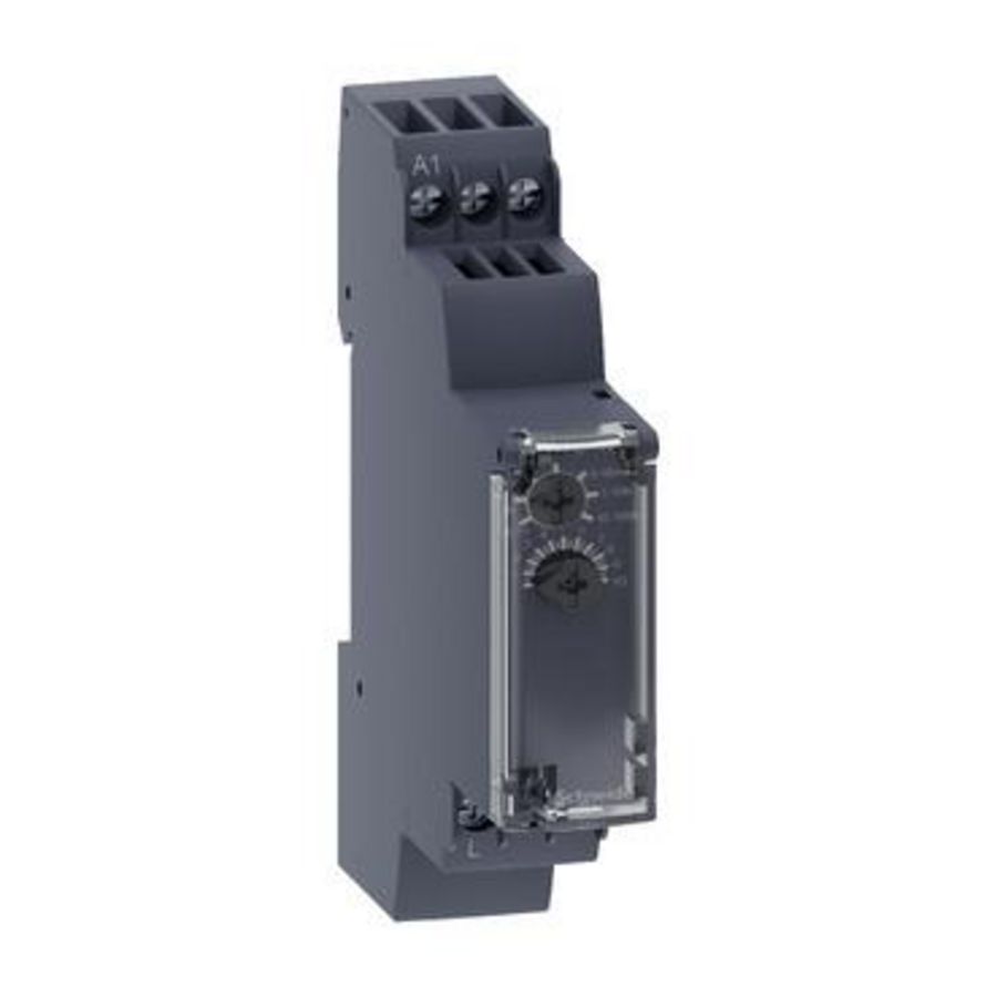 Tijdrelais Opkomend vertraagd 1s-100h 24-240V AC/DC Harmony