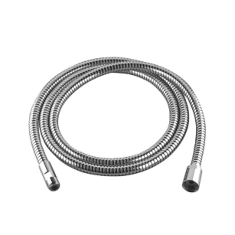 Metalen doucheslang 1/2"x3/8"x1250mm chr