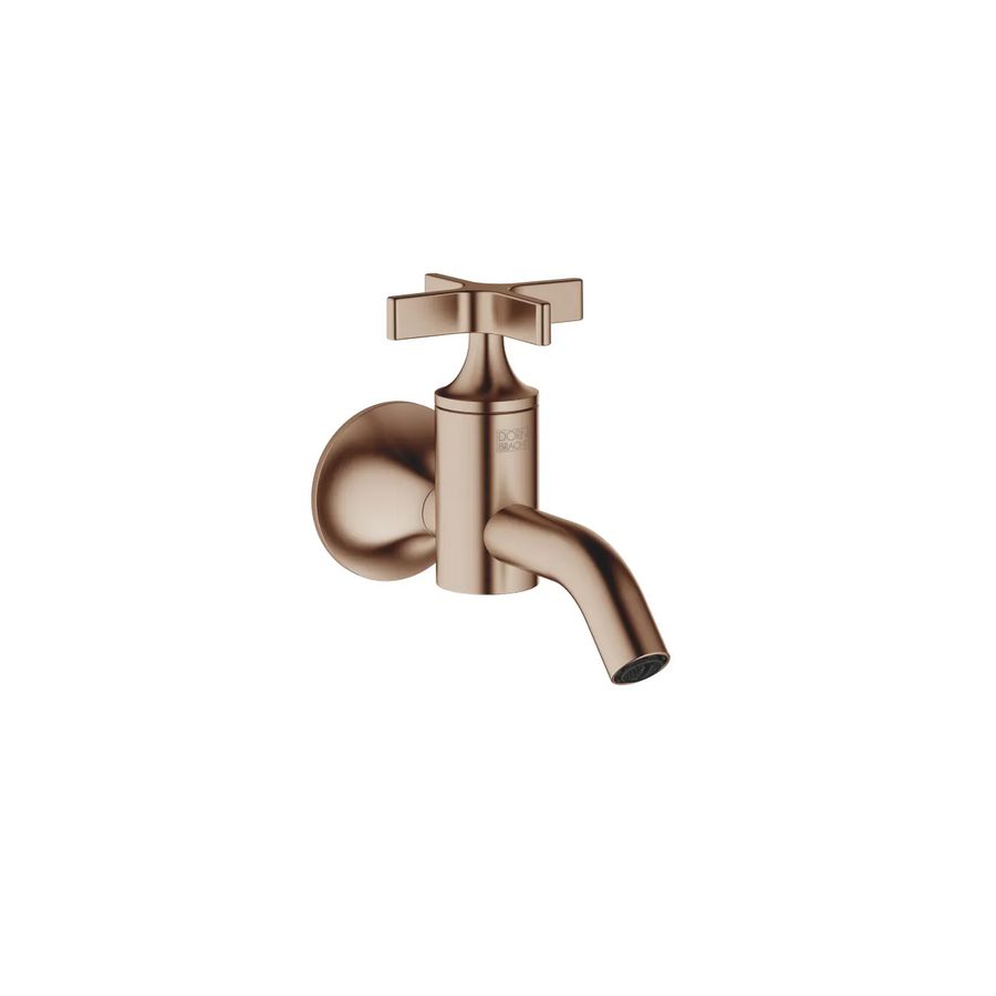 VAIA Tapkraan koud water z.afvoer. Brons gebors.