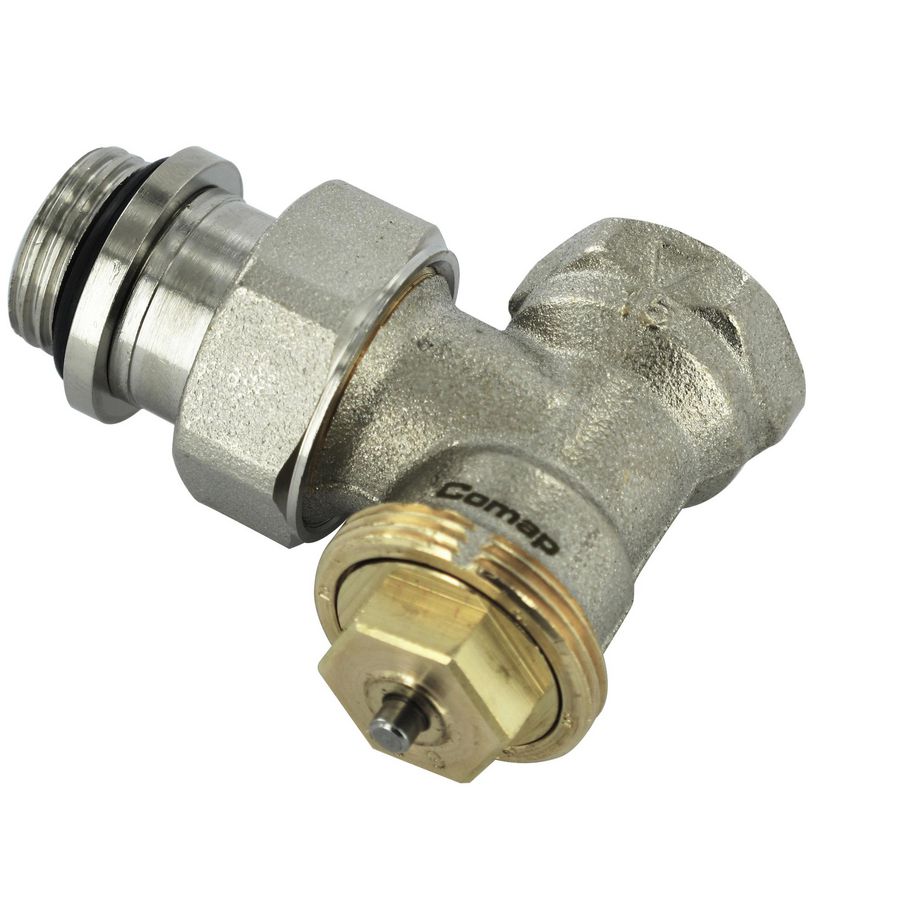 Radiatorafsluiter thermostatisch R858B M28 instelb. kv haaks 1/2