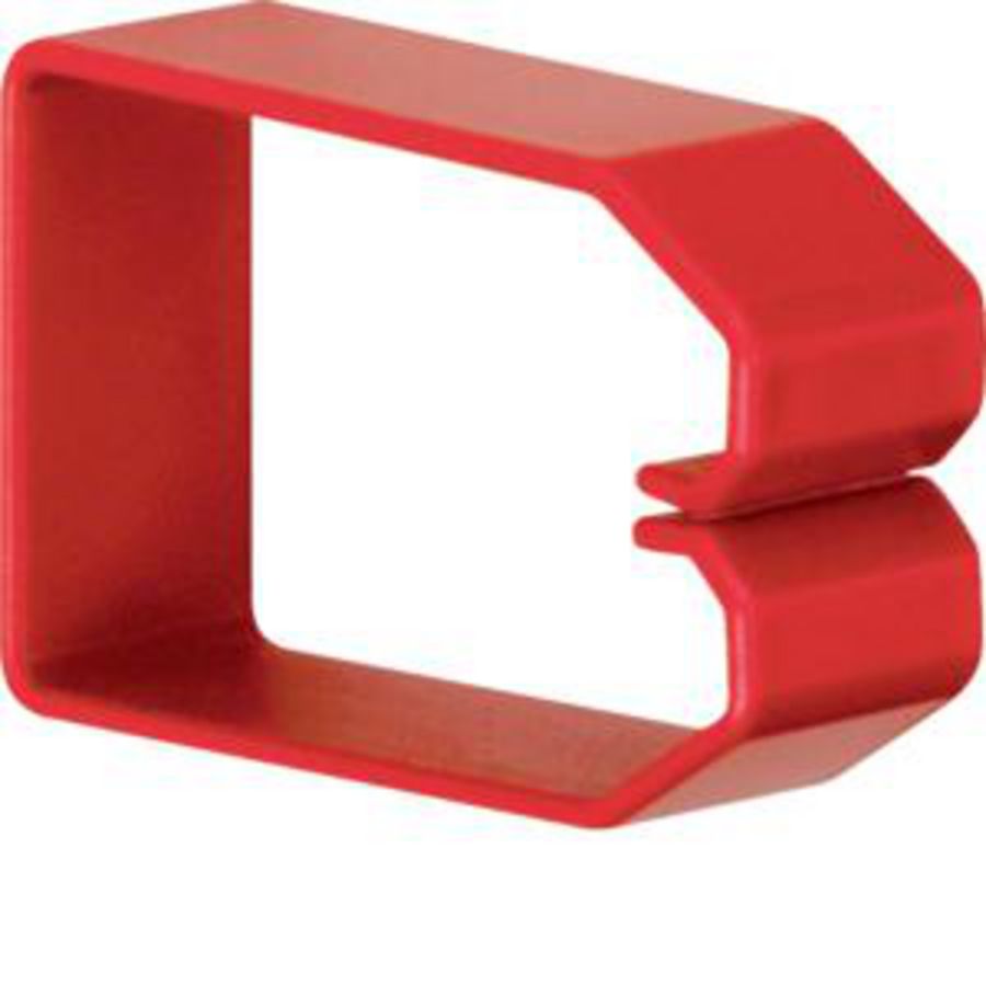 Draadhouder voor kanaal halogeenvrij 75x50mm HNG rood