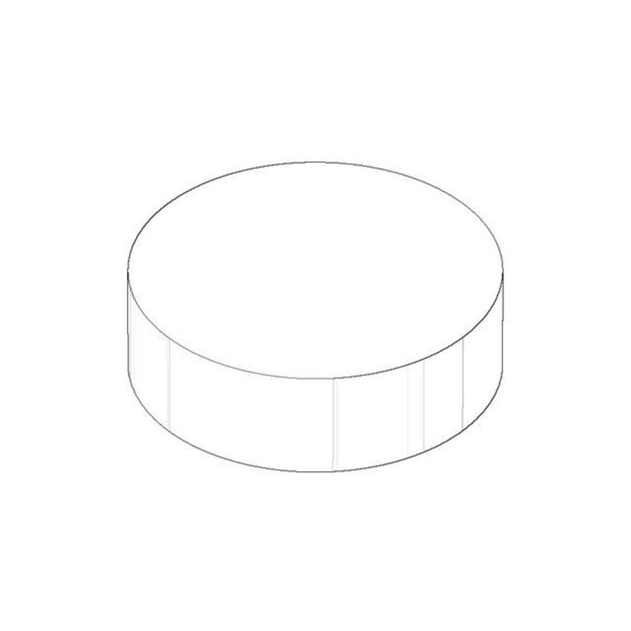Trek aan de knop pressure balance valve 32x10mm plat.geb