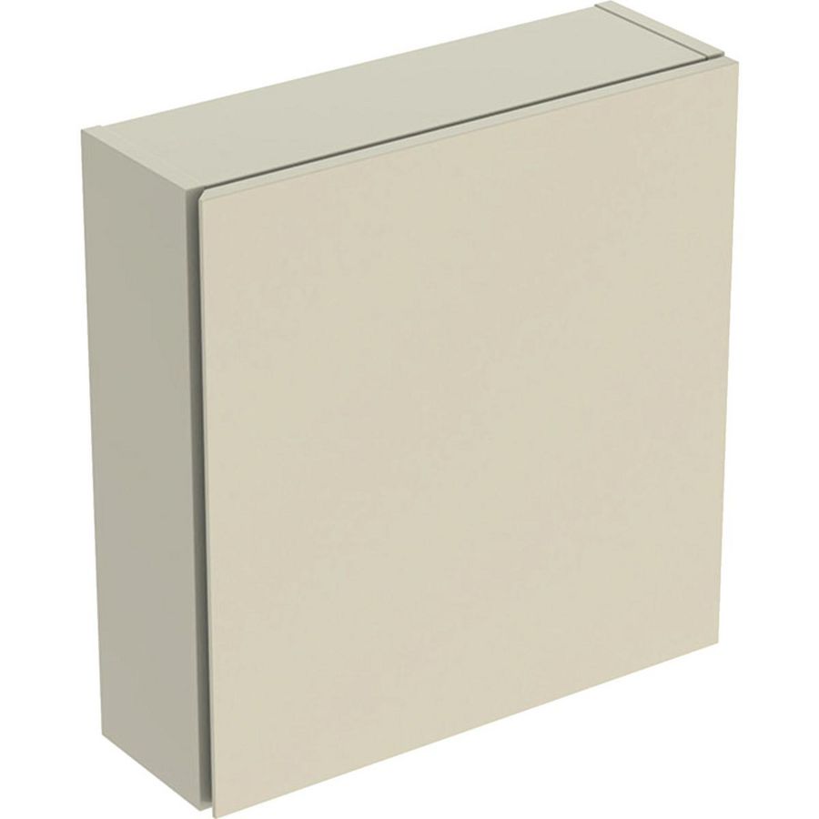 iCon bovenkast vierkant met deur 45x46,7cm zandgrijs