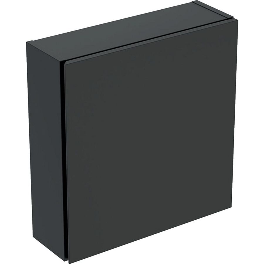 iCon bovenkast vierkant met deur 45x46,7cm lava mat