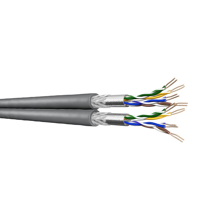 Haspel a 500m. UC300 HS24 Cat.5e SF/UTP LSHF Dca gy#