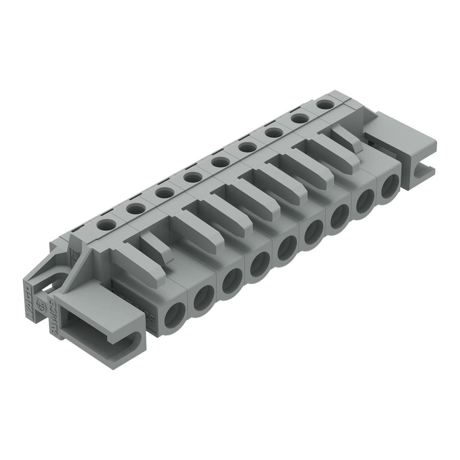 THT FE steker HA raster 5mm grijs 232-239/047-000 VVE=25