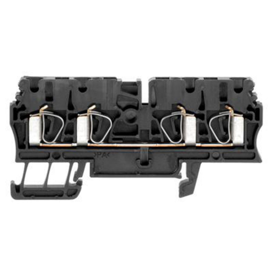 Doorvoerklem zwart 2.5mm² 1683490000 VVE=100