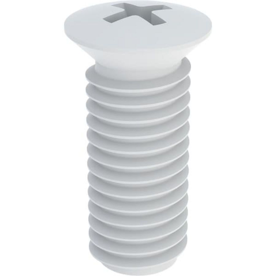 Borgschroef onderkap B8000/AqC8/8000plus alpien wit