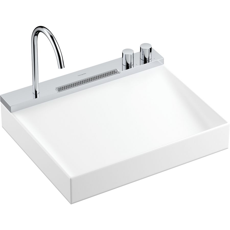 Wastafel Avalegra AquaUnit 580/475 chroom