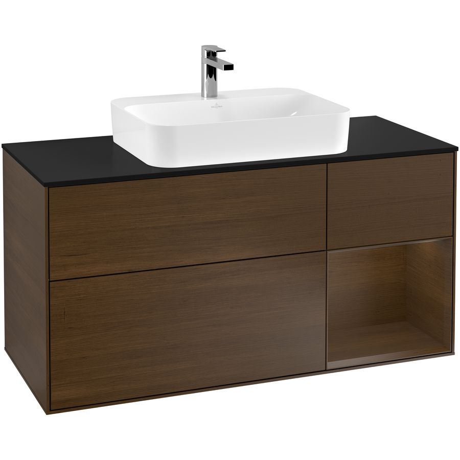 Wastafelonderkast Finion 1200x603x501mm W.Veneer F422GNGN