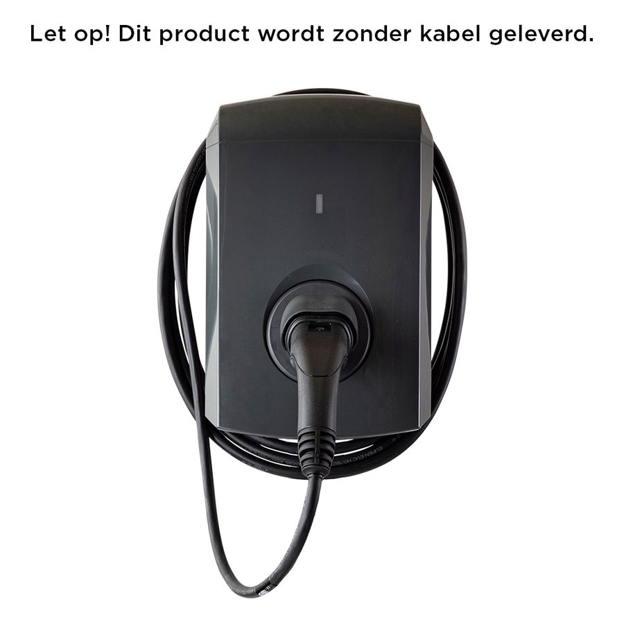 Laadpaal Single S-line 32A-22kW kabel LBA excl. laadkabel