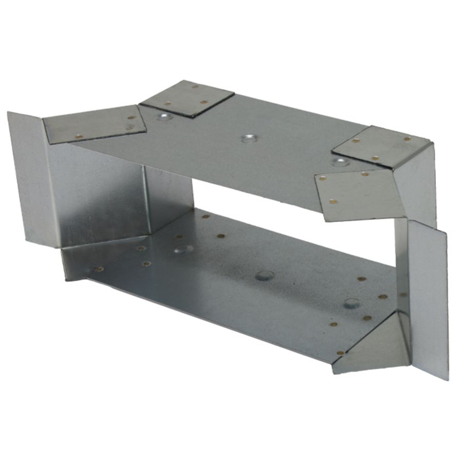 Zijaansluiting voor rechthoekig instortkanaal 220x80mm
