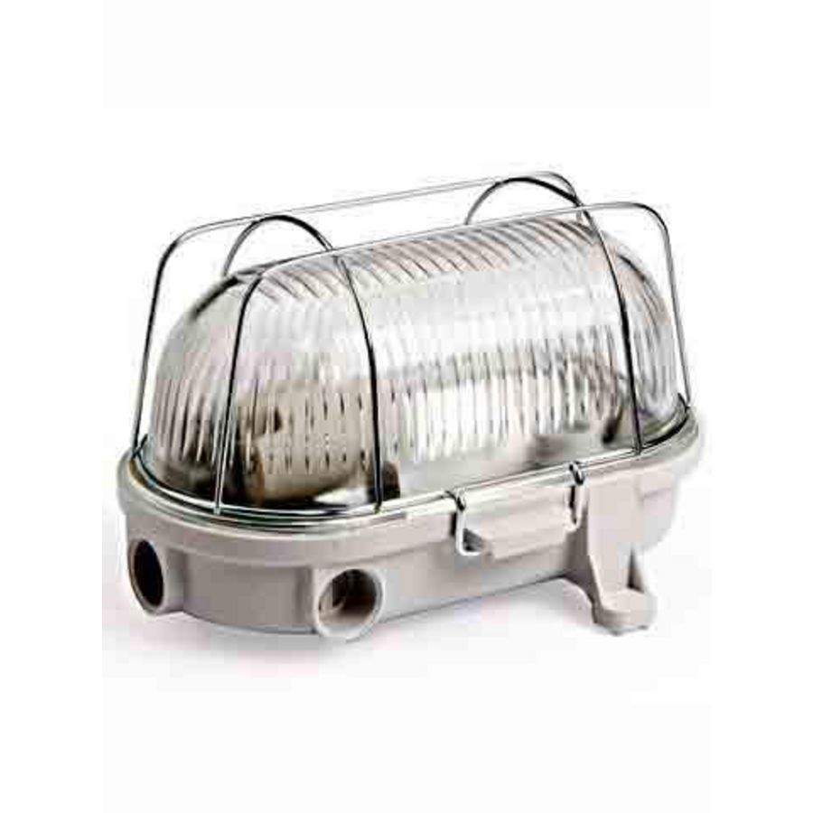 Plafond-/wandarmatuur Bulley E27 bakeliet 230V max 100W IP54