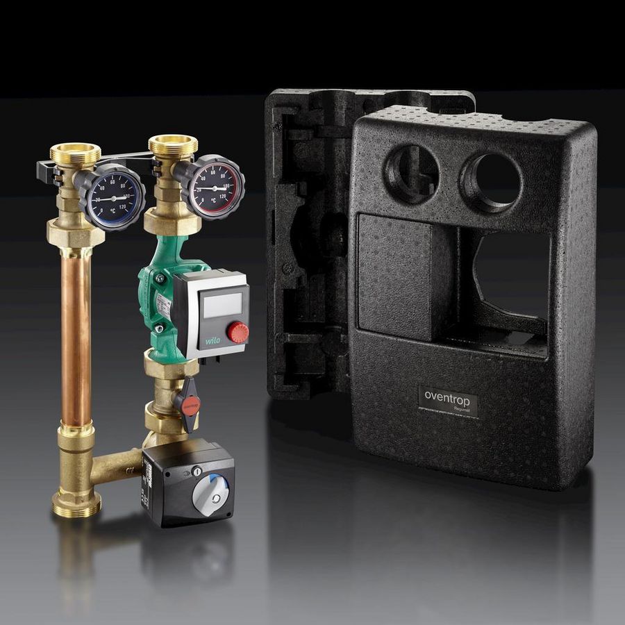 Regumat M3 DN32 met pompkogelkraan Grundfos ALPHA