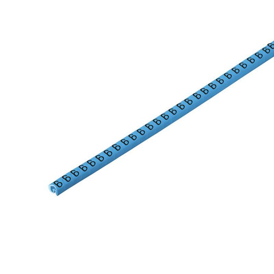 Kabelcoderingsyst. blauw O.D.1.3-3mm PVC so VVE=500