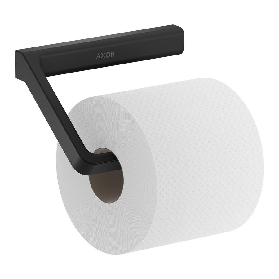 AXOR Universal closetrolhouder zonder klep mat zwart