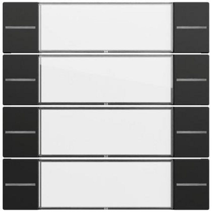 Wippenset 4-voudig TK tastsens.4.70 clear/zwart m(gel.)
