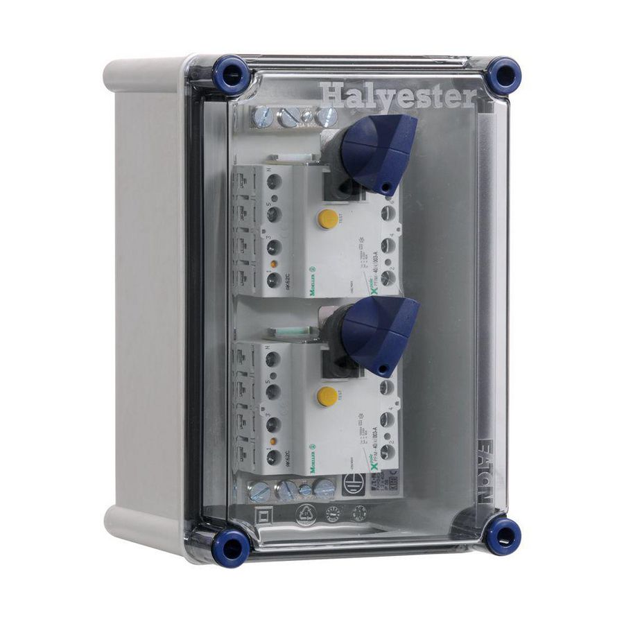 Schakelaarkast 2x ALS 40A 30mA