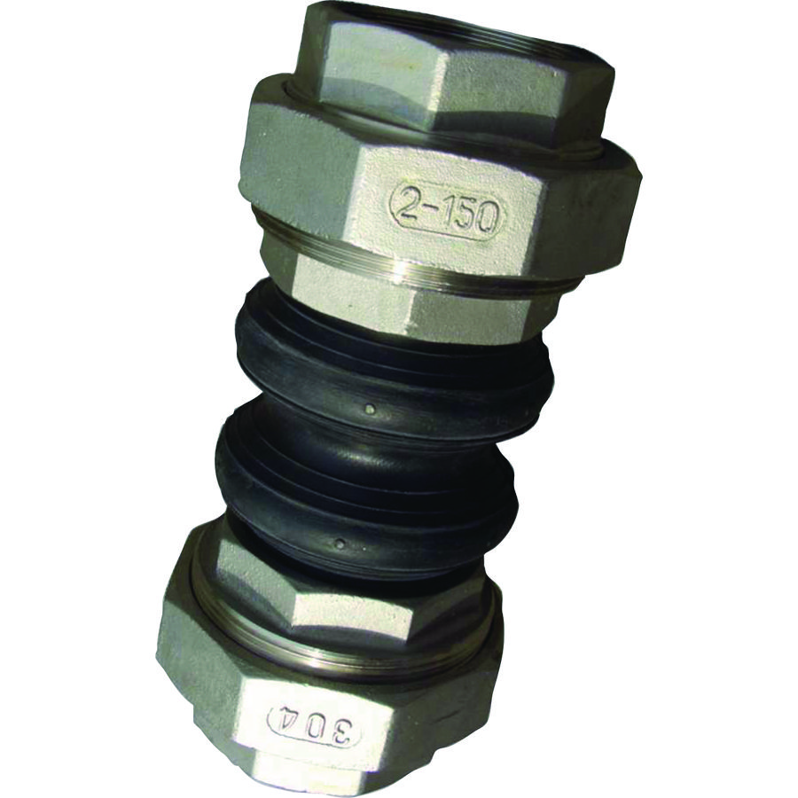 KOMP 50 rubber compensator v contactgeluidontkoppeling DN50