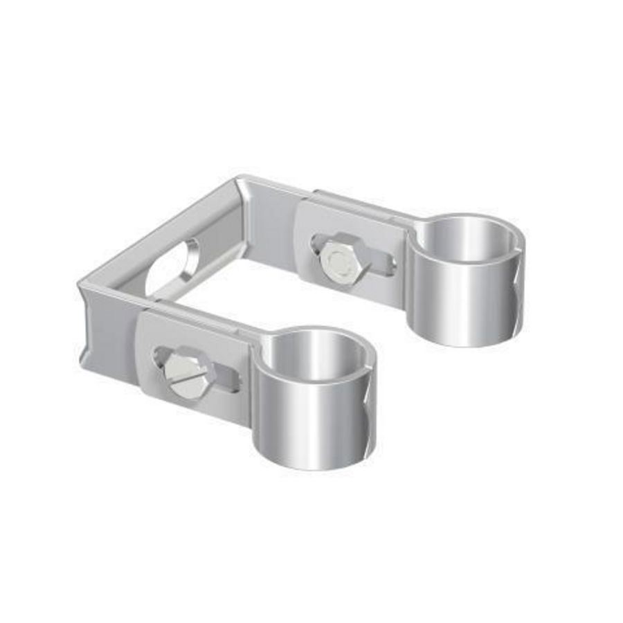 Fix DP dubbele pijpbeugel 1/2"-60 / 69-54 VVE=10