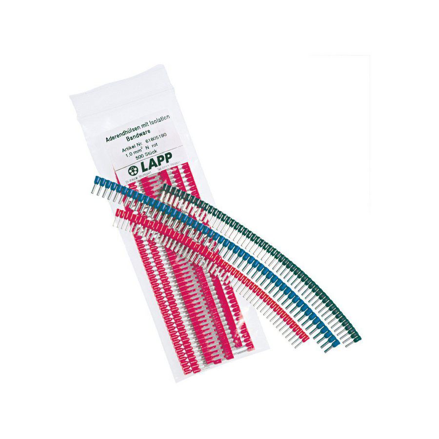 END SLEEVES DIN STRIPS 0,50 VVE=500