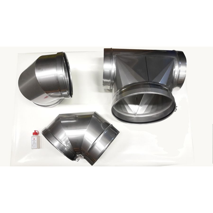 Broekstuk voor centrale luchttoevoer 350mm