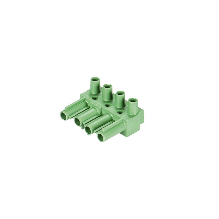 Schroefsteker ST18/4 male groen VVE=100