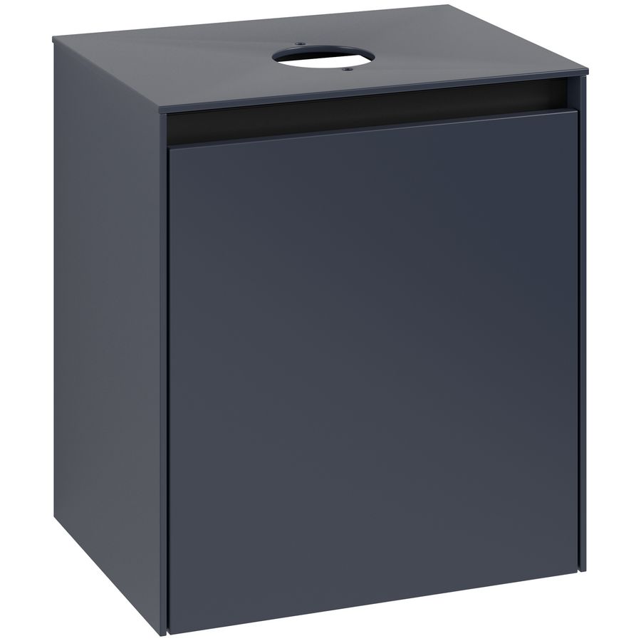 Wastafelonderkast Collaro 500x548x380mm Marine Blue C14900VQ