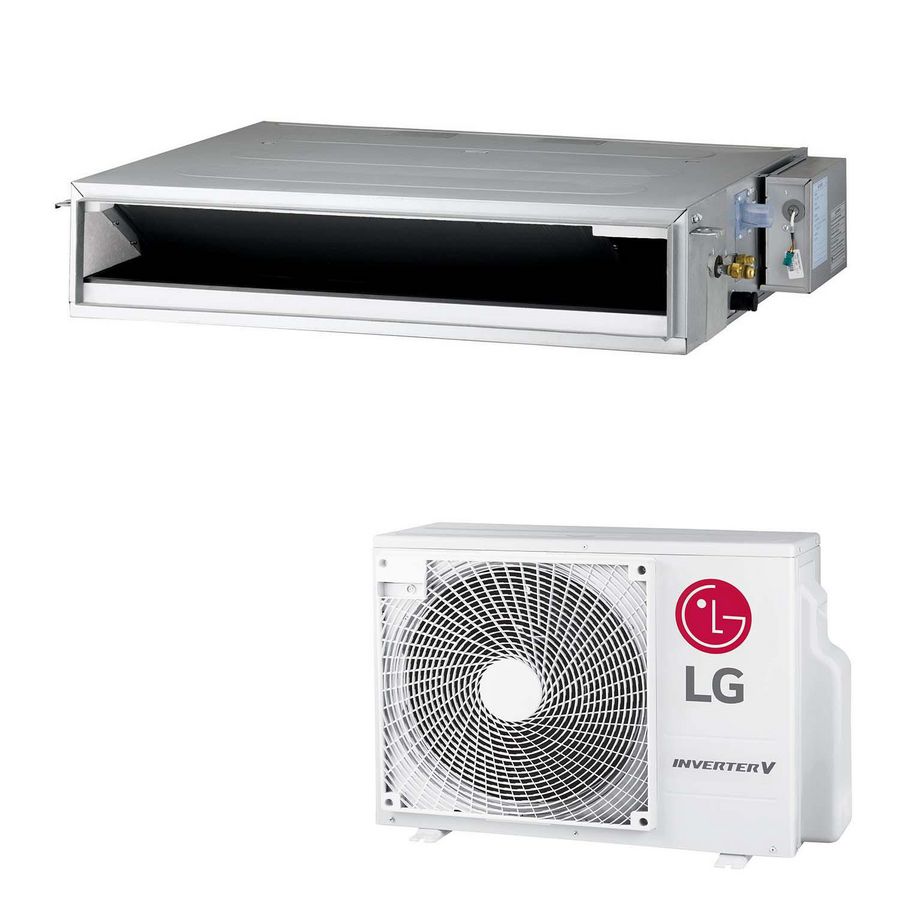 Set Kanaal 1 op 1 Laag Statisch airco 2,5kW CL09F.N