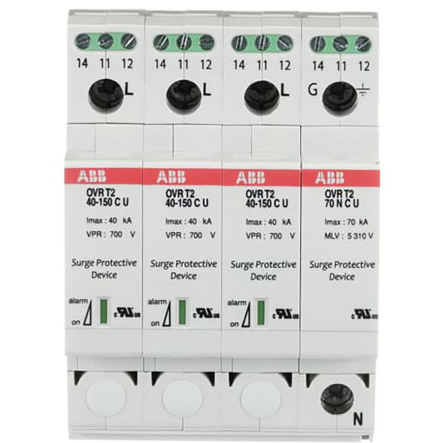 Netoverspanningsbeveiliging type 2 UL uitv. 1 pool 15kA 320V
