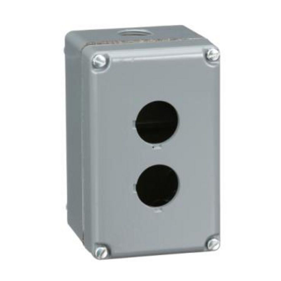 Leeg bedieningstation 9001K 4 uitsnijdingen 30mm Aluminium