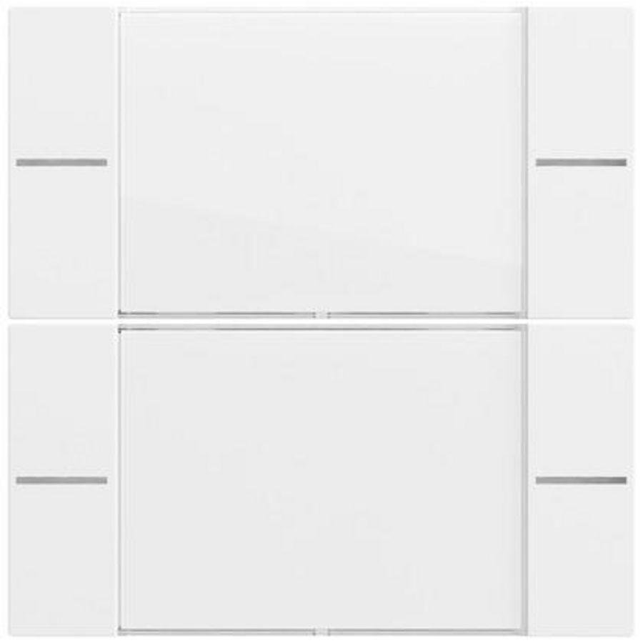 Wippenset 2-voudig TK tastsens.4.70 clear/zuiver wit m(gel.)