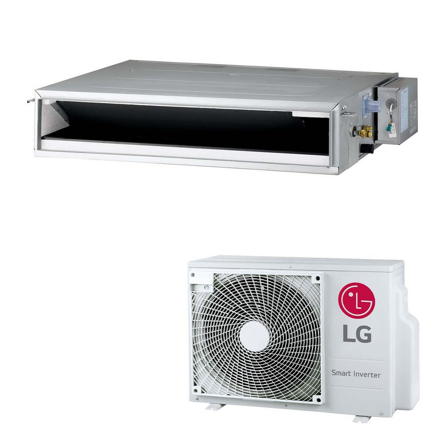 Set Kanaal 1 op 1 Laag Statisch airco 5,0 kW CL18F.N