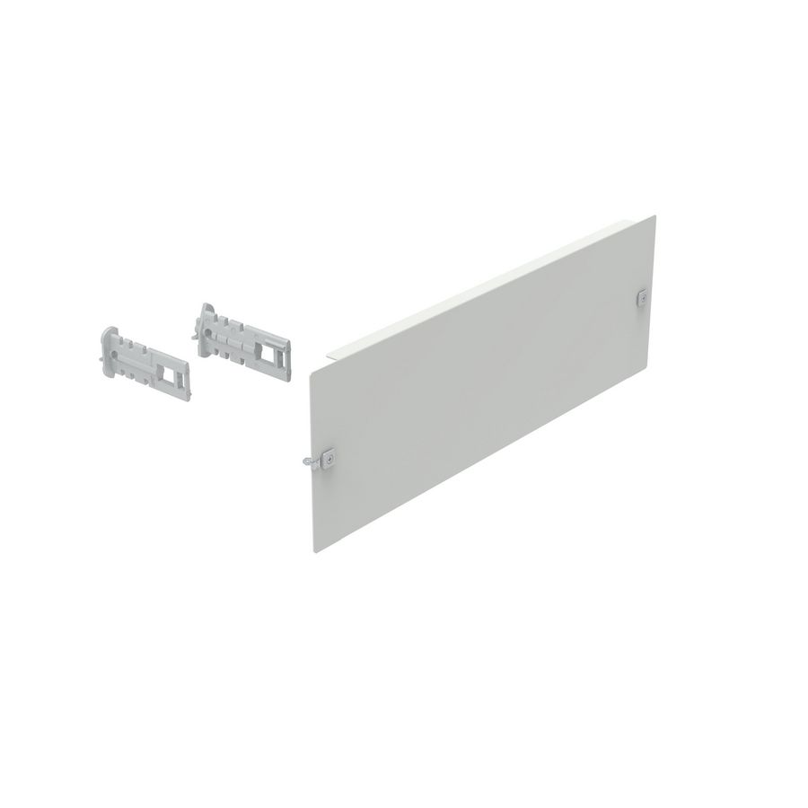 Frontplaat 150x500 gesloten metaal voor modulair frame