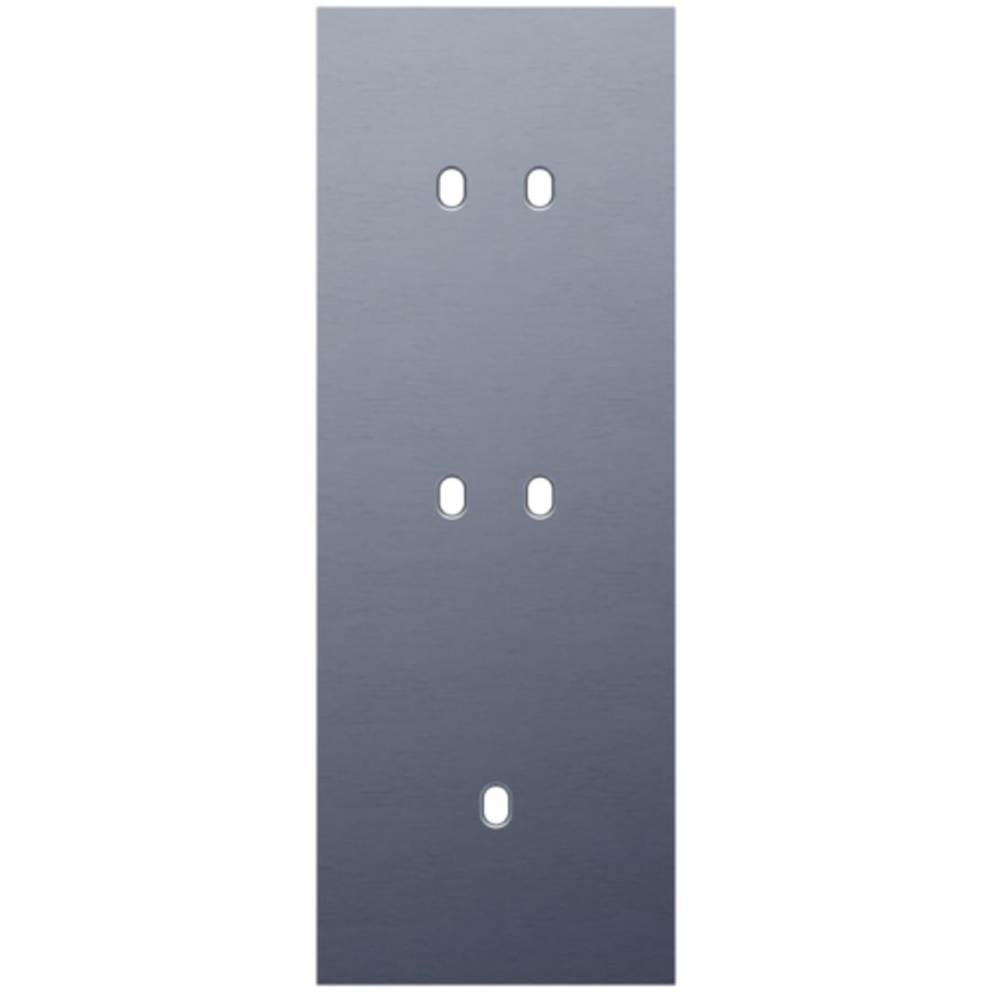 Afdekplaat 3-voud vertic. 71mm centerafst 226-57954