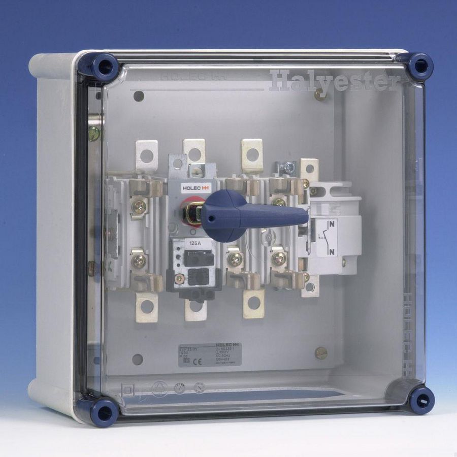 Schakelveiligh.kast QSA 160A gr00 3p+N