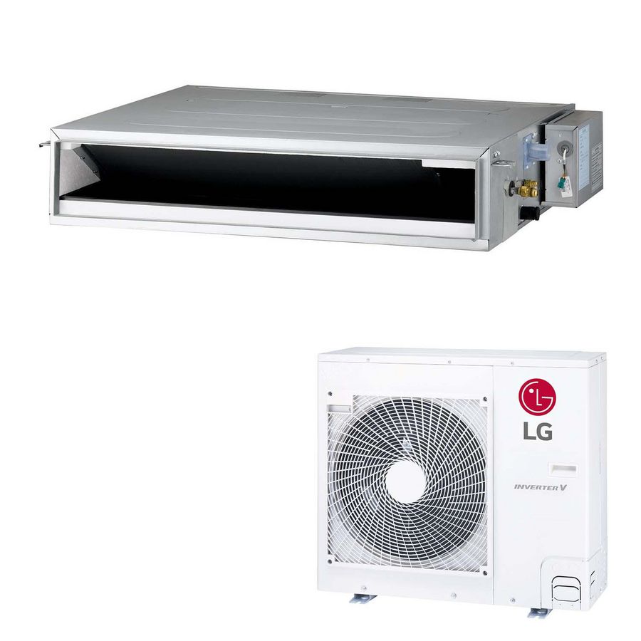 Set Kanaal 1 op 1 Laag Statisch airco 7,0 kW CL24F.N