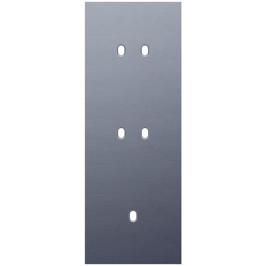 Afdekplaat 3-voud vertic. 71mm centerafst 226-57954