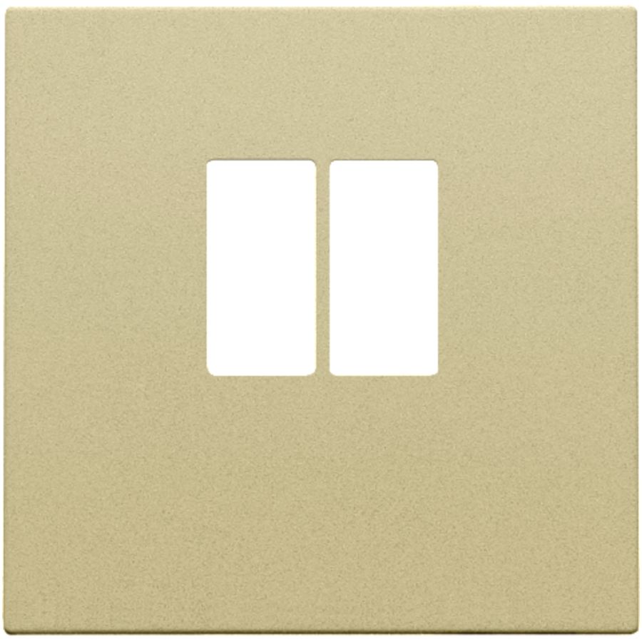 Afwerkingsset enkelvoudige luidsprekeraansl. gold coated